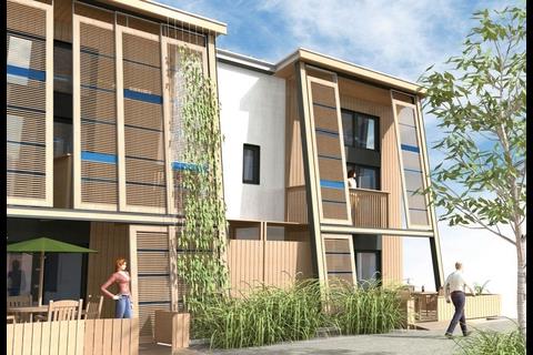 Shared energy systems and other features will contribute to Hanham Hall’s zero or near zero-carbon footprint.